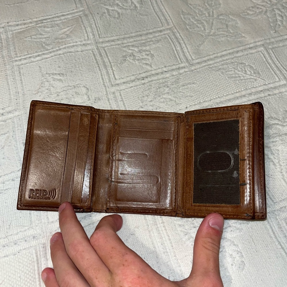 George Brown Leather Key & Card Holder